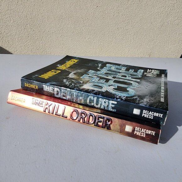 Maze Runner Books Bundle Kill Order Death Cure Paperback Book James Dashner Used - Picture 7 of 12